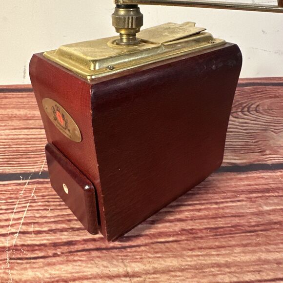 ZASSENHAUS GERMANY SANTIAGO MAHOGANY COFFEE MILL GRINDER - Picture 4 of 10